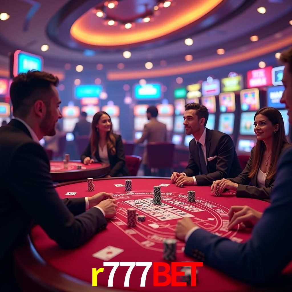 Mesa de Blackjack r777bet
